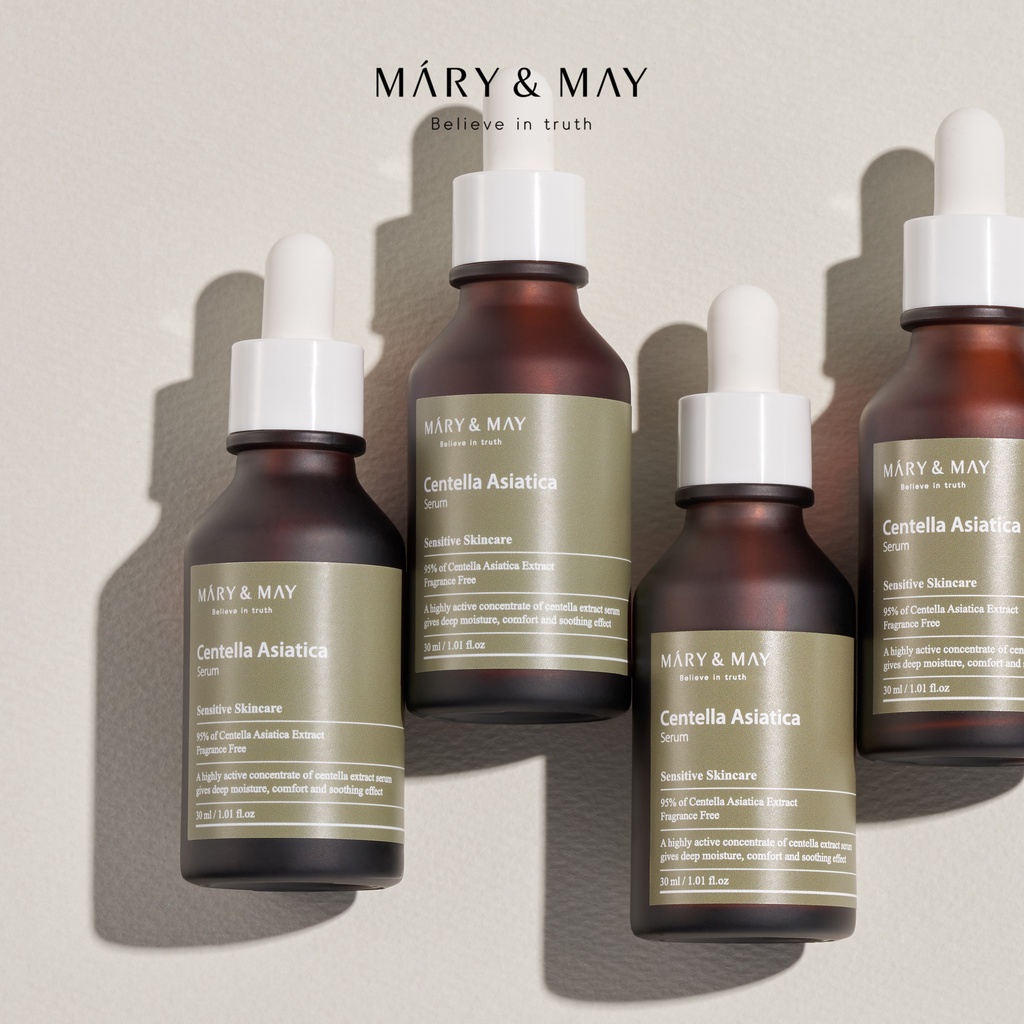 Tinh Chất Làm Dịu Da Mary&May Centella Asiatica Serum 30ml