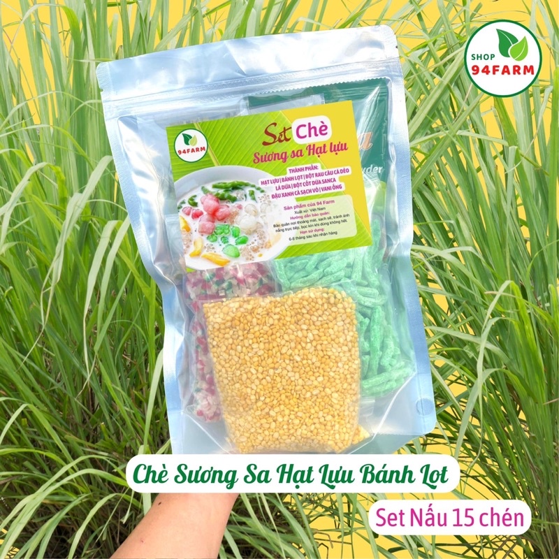 Set Chè Sương Sa Hạt lựu Bánh lọt 700 gam