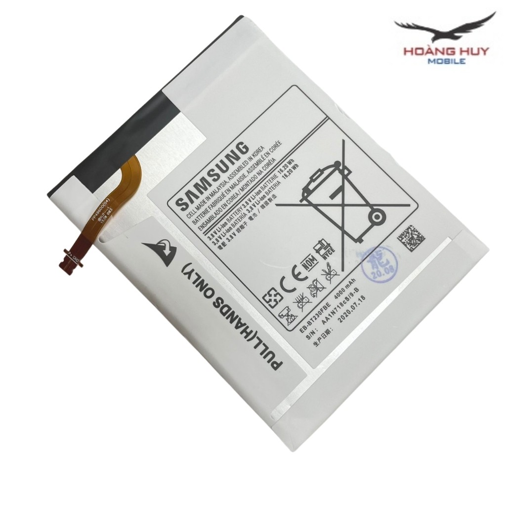Pin Samsung Tad T231,T230,T235,T237,Tad 4 7.0,EB-BT230FBE Dung Lượng 4000mAh Hàng Zin Nhập Khẩu Bảo Hàng 6 Tháng