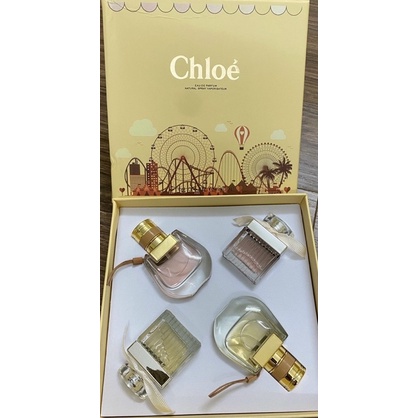 Set Bộ Nước hoa Chloe mini 4 chai EDP