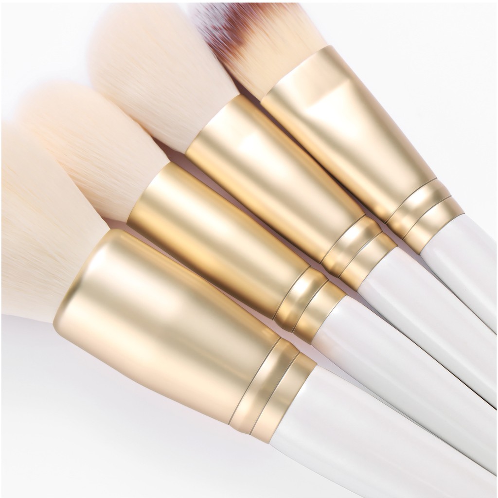 10pcs Makeup Brushes Set Powder Face Blush Foundation Contour Eye Lip Makeup Cosmetic Brush Kit