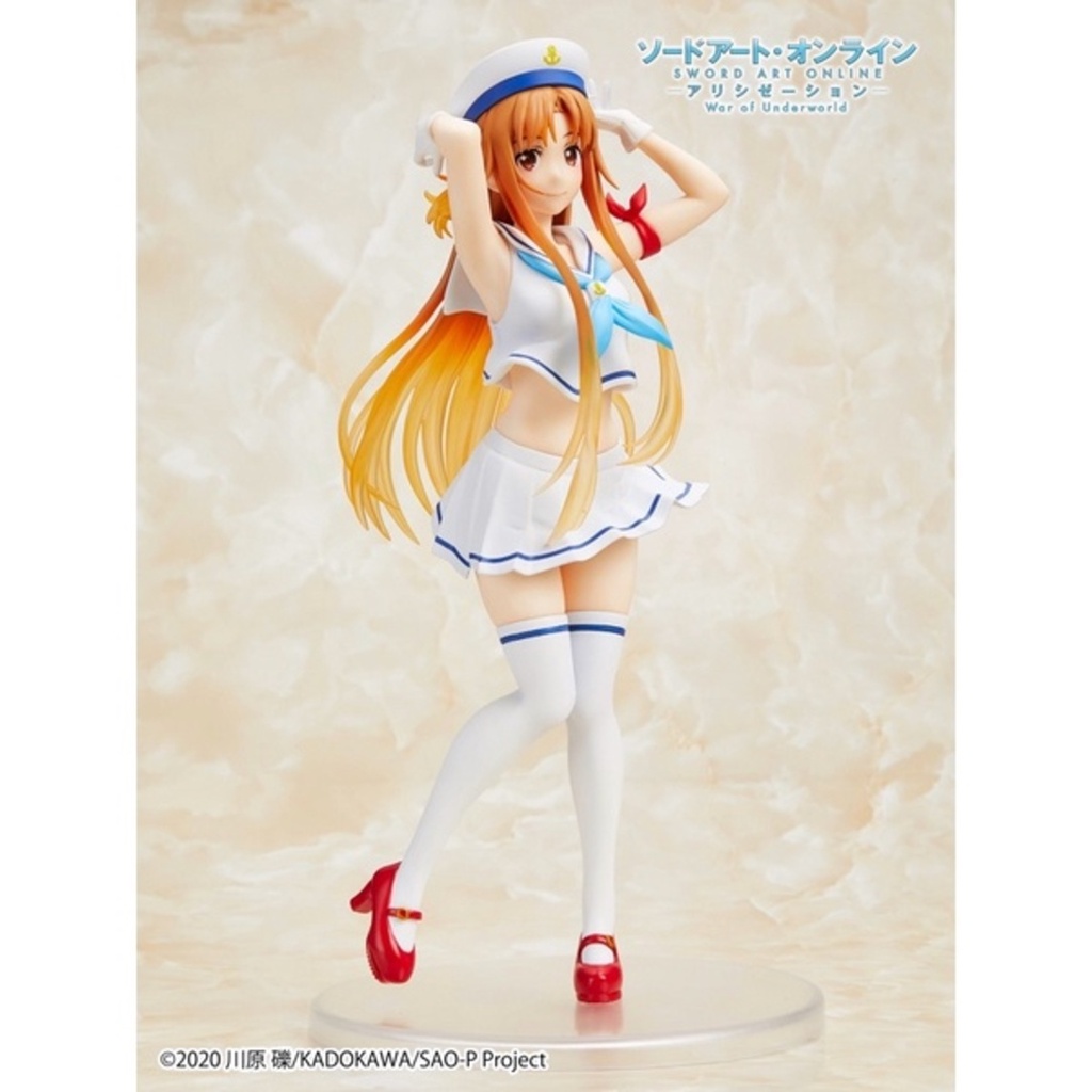 Mô hình Sword Art Online Alicization Asuna 20cm Marine Look Ver Coreful Prize Figure TAITO CHÍNH HÃNG NHẬT SAOT01