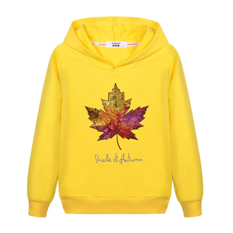 Autumn Design Maple Leaf Weed 3D Print Hooded Sweatshirt Pullover Hoodies
