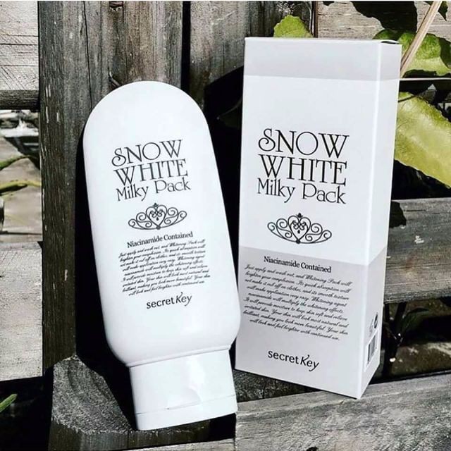 Kem Tắm Trắng Secret Key Snow White Milky Pack