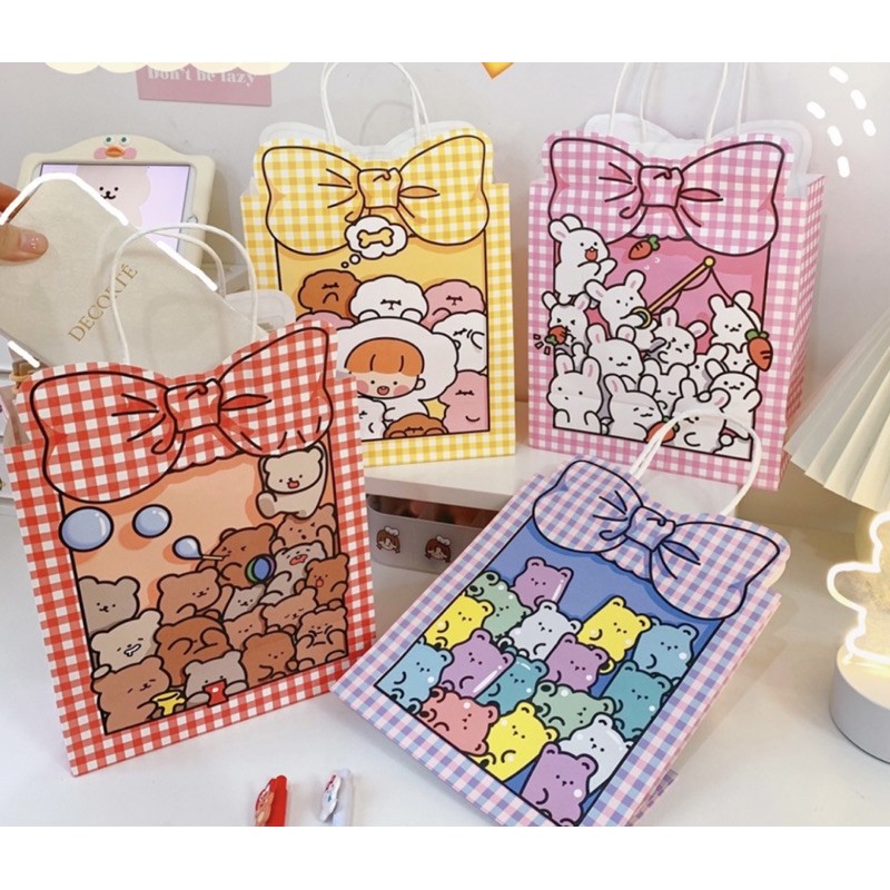 Túi giấy/túi đựng hộp quà dễ thương | BigBuy360 - bigbuy360.vn