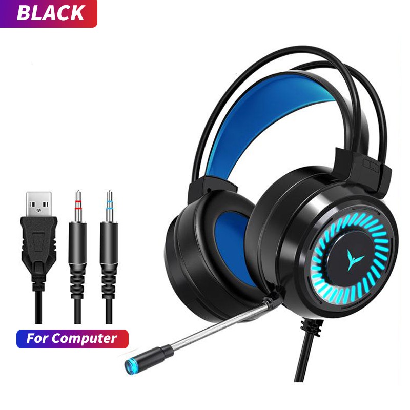 Tai Nghe Gaming Somic Có Mic Và Đèn Led 7 Màu Với Jack 3.5mm