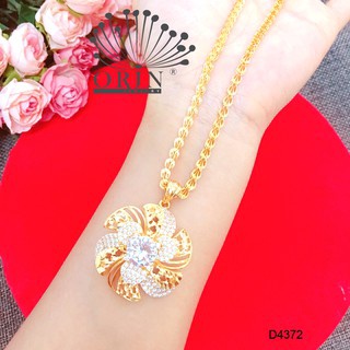 DÂY CHUYỀN ĐUÔI PHỤNG MẶT HOA MAI CAO CẤP