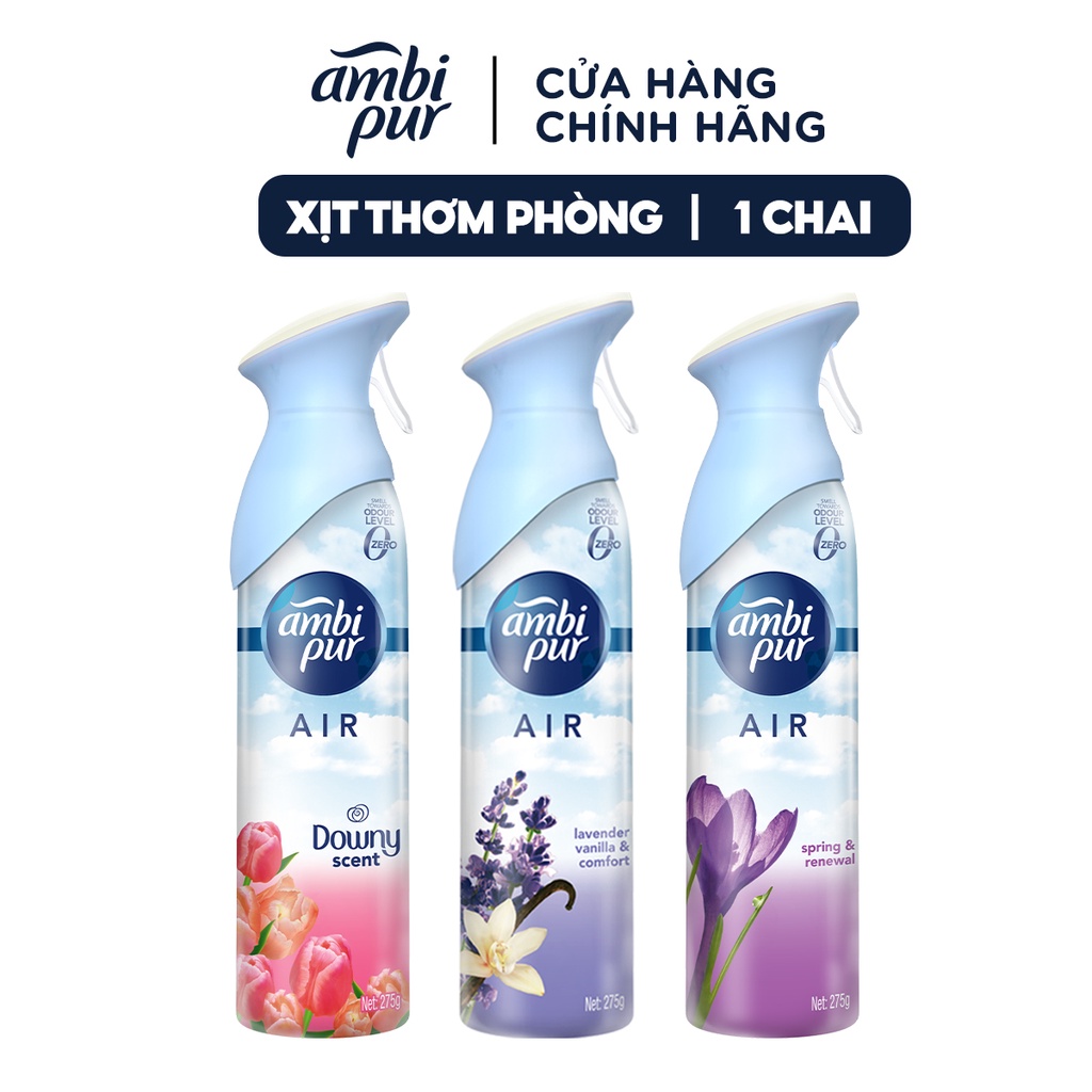 Xịt Phòng Ambi Pur Nhiều Mùi Hương 165 Gram - 275 Gram