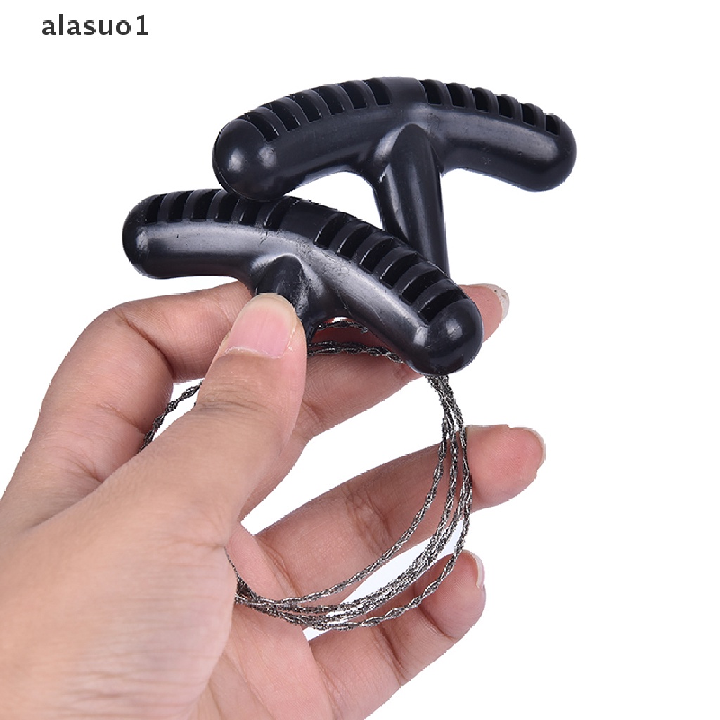 Bộ Dây Cưa Bỏ Túi Khẩn Cấp Bằng Thép Không Gỉ alasuo1 Dùng Khi Đi Cắm Trại