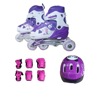 Giày Trượt Patin Thế Hệ Mới Tự Thăng Bằng Chuyển Từ 2 Hàng Sang 1 Hàng + Tặng Kèm Bộ Bảo Hộ