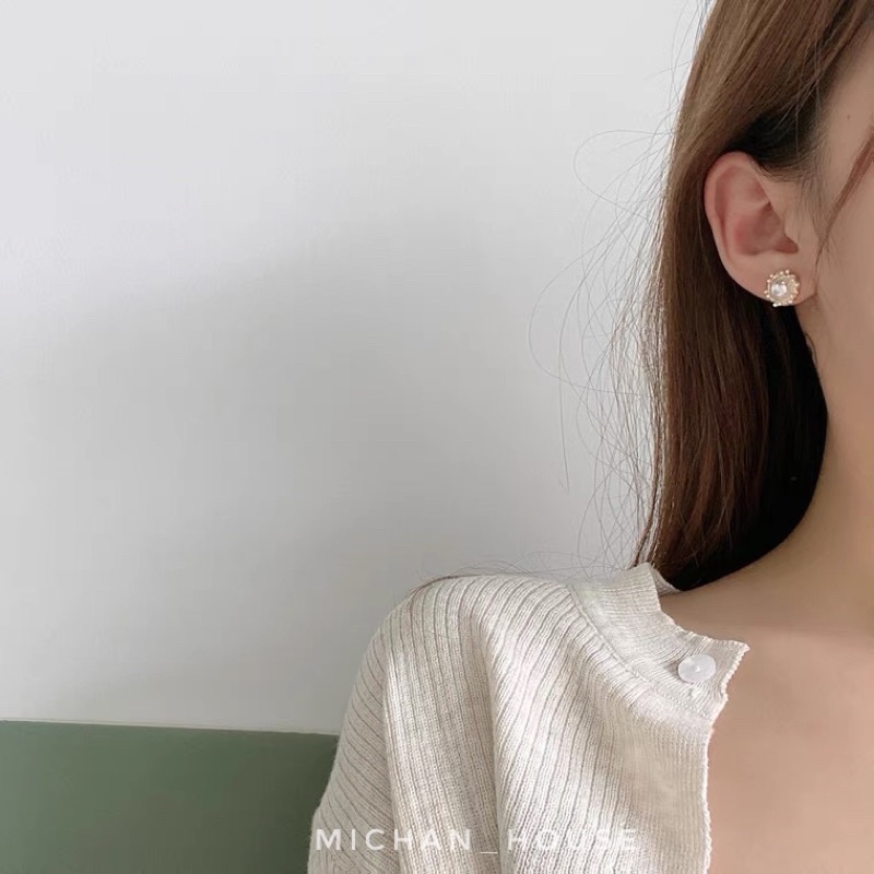 Hoa tai xinh cho nữ phong cách nhẹ nhàng, cổ điển