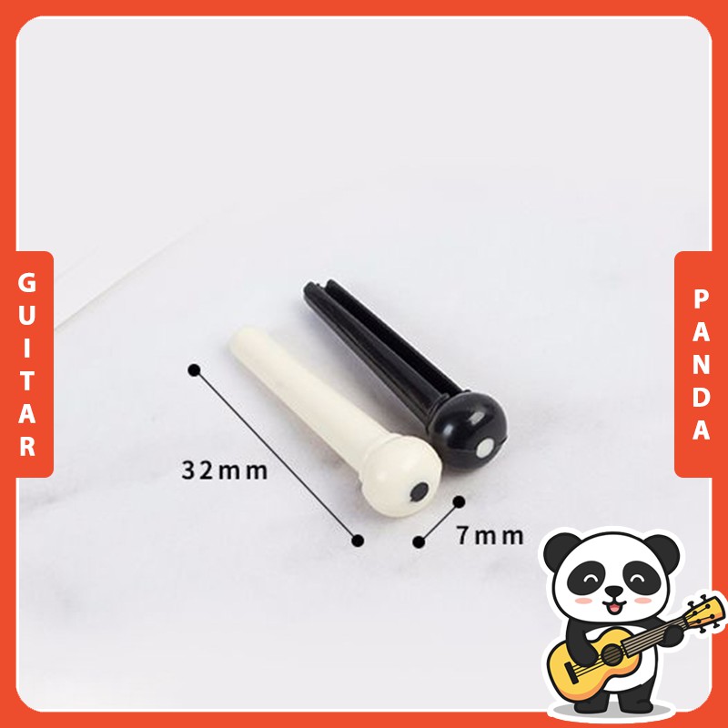 [Mã 151LSSALE giảm 10k đơn 50k] Bộ 6 Chốt Giữ Dây Đàn Guitar Nhựa Cao Cấp | Chốt Nhựa Guitar | Chốt Đàn Chính Hãng