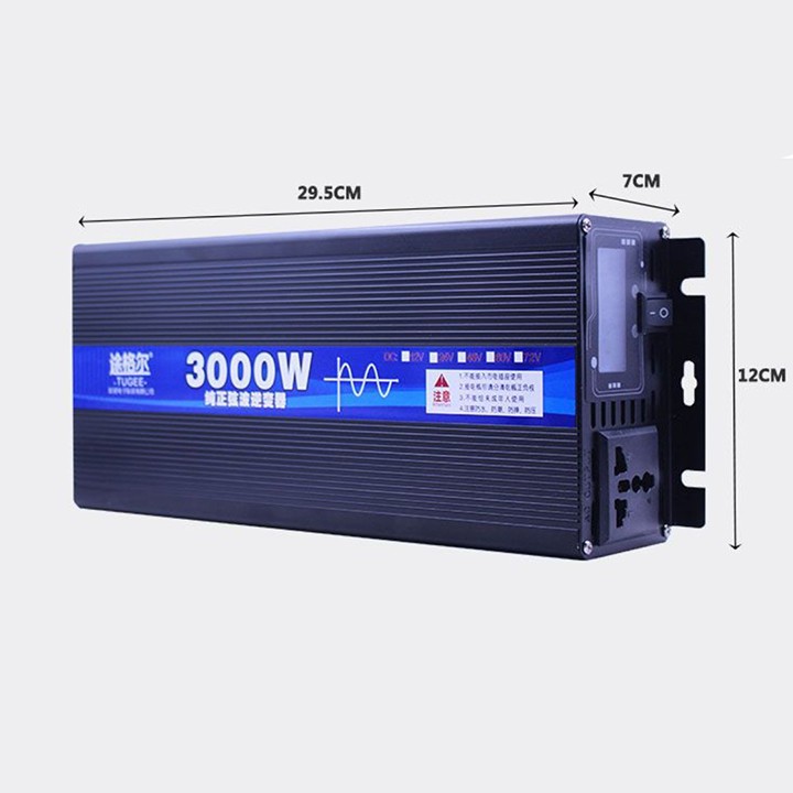 Bộ Kích Điện Sin Chuẩn 3000W Chạy Thiết Bị Như Điện Lưới