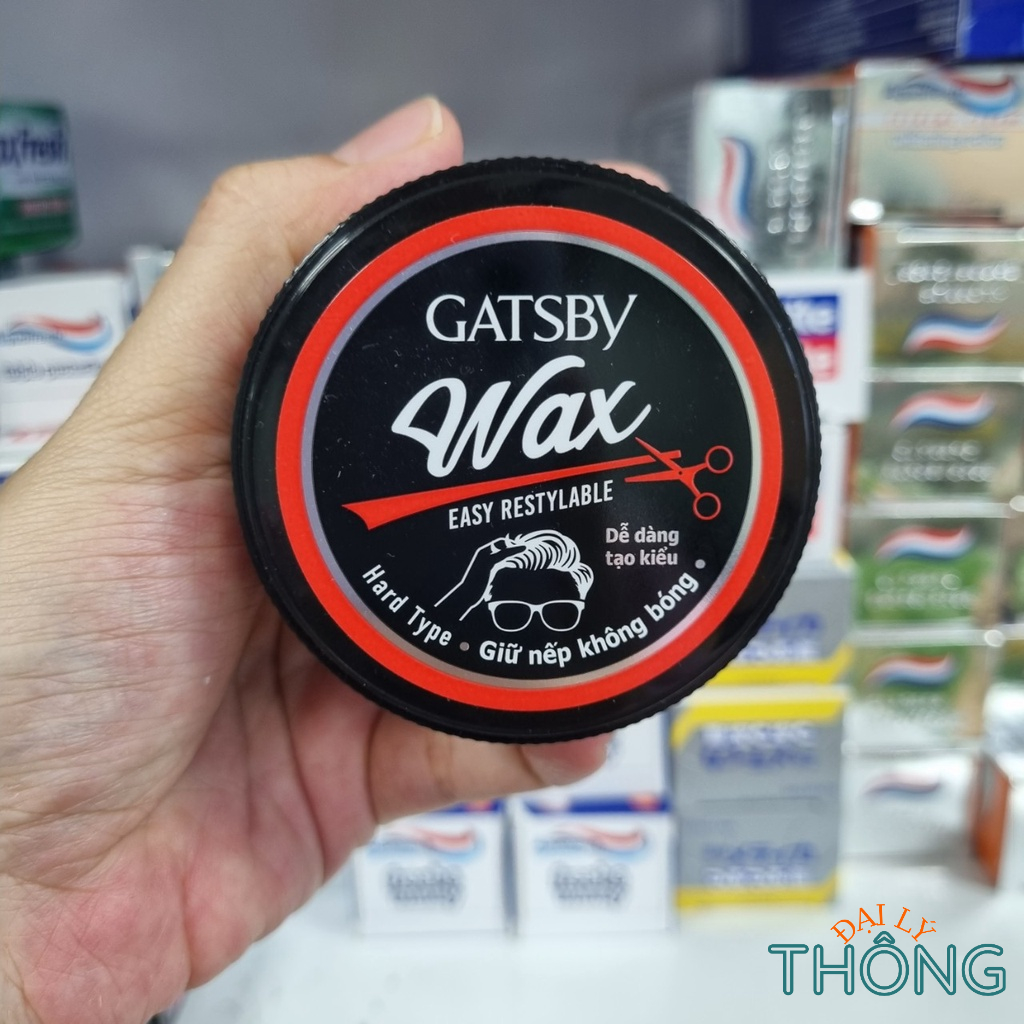 Keo vuốt tóc nam GATSBY Easy Restylable 65g / SIDE BLOW STYLING 75g / Styling Pomade 75g