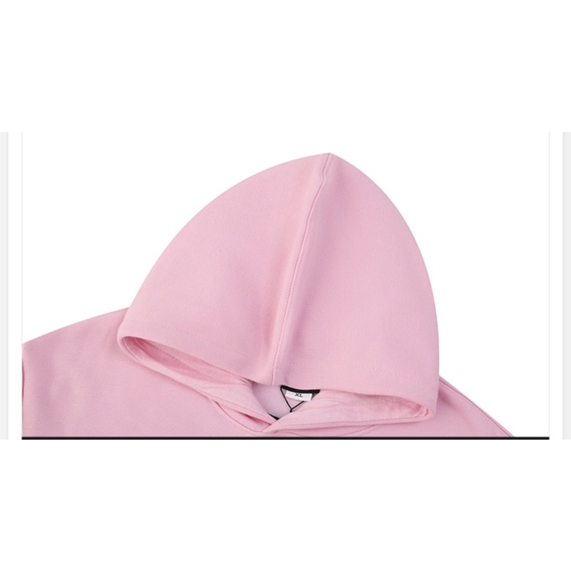 [DEAL SỐC] Áo hoodie nỉ lót lông cao cấp ulzzang nam nữ basic màu hồng hình mặt cười | BigBuy360 - bigbuy360.vn