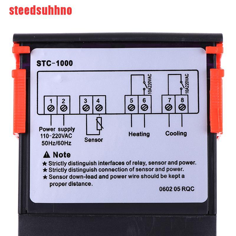 Bộ Điều Khiển Nhiệt Độ 220v Stc-1000 + Cảm Biến