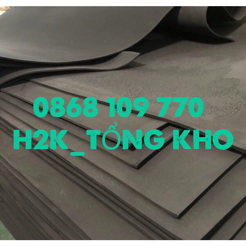 Tấm cao su non pha /Xốp EVA dày 5mm/Kt 1,25m x 2m/Lót sàn xe/Giảm rung/Giảm chấn/Chống sốc/Kê máy/Lót bể cá