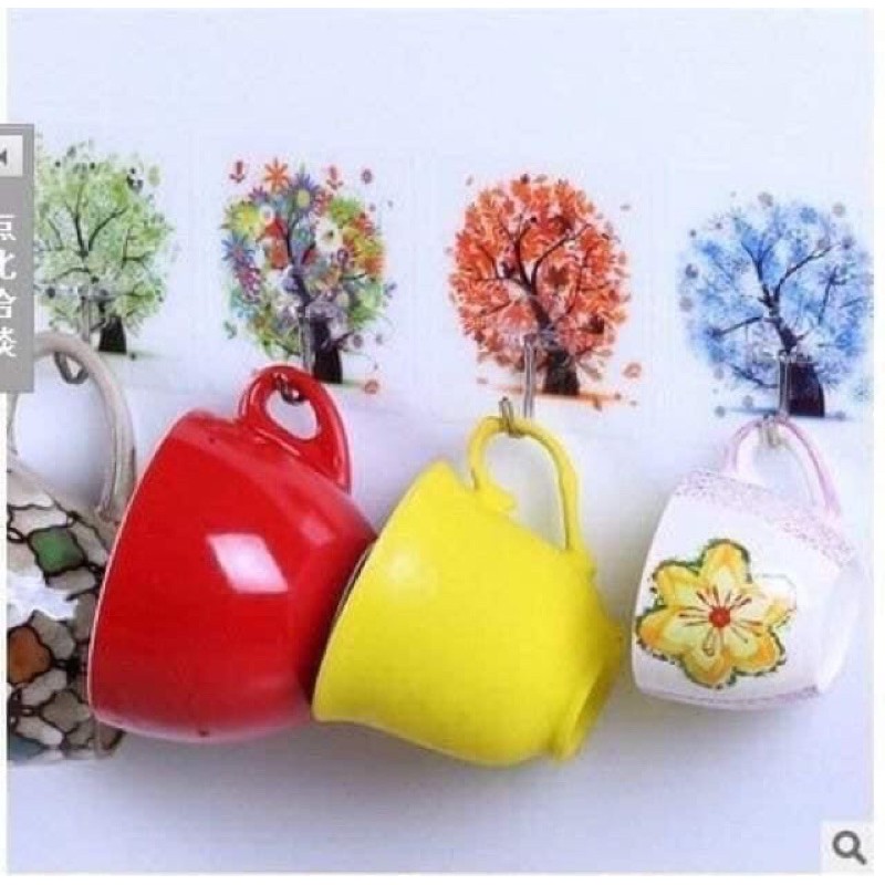 Móng Treo Dán Tường 3D Siêu Dính