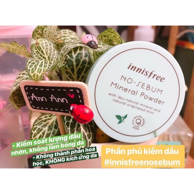PHẤN PHỦ KIỀM DẦU INNISFREE NO SEBUM
