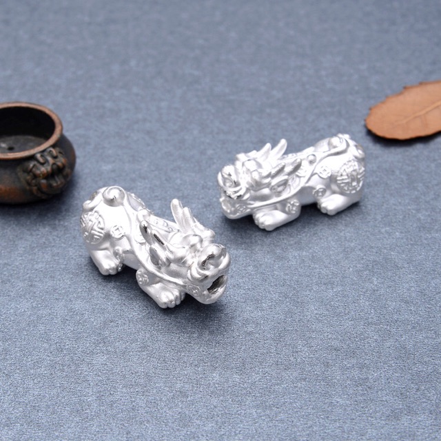 🔥 GIÁ BÁN SỈ 🔥 Bạc chuẩn: Charm bạc Tỳ Hưu Bạc - HÀNG LOẠI 1 - ĐẸP, TH197