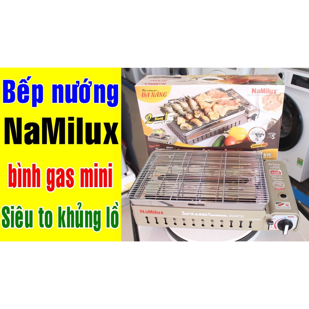 Bếp nướng bằng gas đa năng Namilux GM2120PS