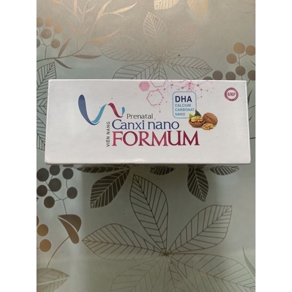 CANXI NANO FORMUM hộp 30 viên- Bổ sung canxi và vitamin D3, giảm nguy cơ thiếu canxi ở phụ nữ có thai và cho con bú