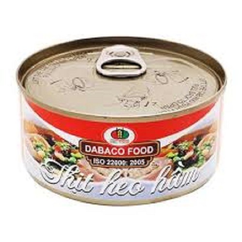 Thịt hộp heo hầm hàng chính hãng công ty Dabaco Việt Nam - hộp 170gr date mới nhất