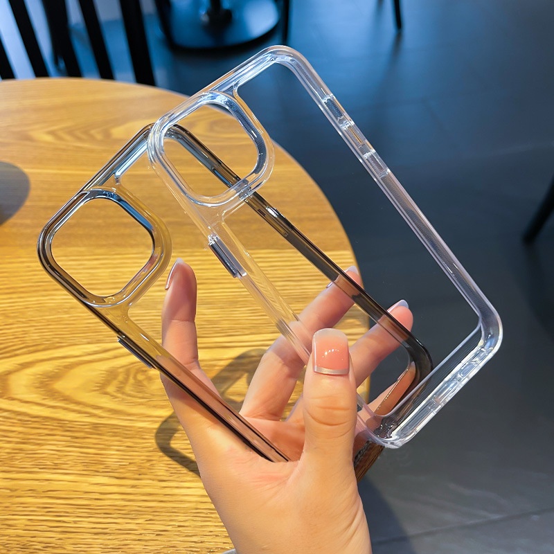 Ốp Điện Thoại TPU Trong Suốt Cho Iphone 14 13 Pro Max 12 11 XS XR X 8 7 6 Plus