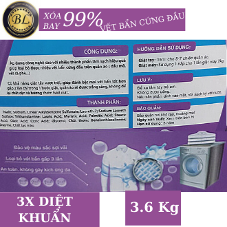 Nước giặt Bạch Lan Siêu Siêu mềm mại chai 3.6 kg