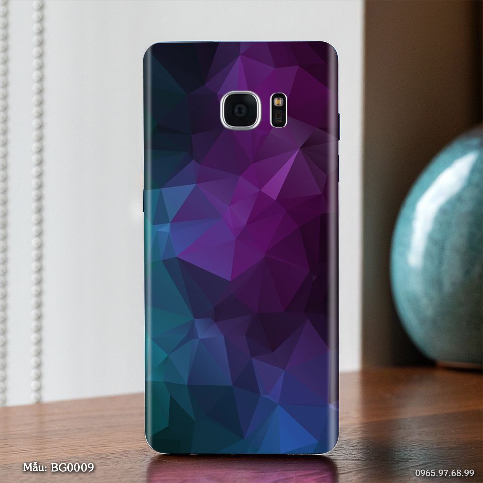 Miếng dán skin cho các dòng điện thoại Samsung S7 Edge - S8 Plus - S9 Plus - S10 lite - S10 Plus in hình 3D