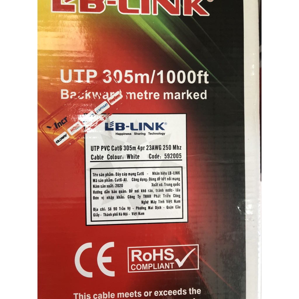 Dây mạng LB-LINK CAT6 UTP