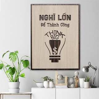 Tranh truyền động lực TBIG030: Nghĩ lớn để thành công