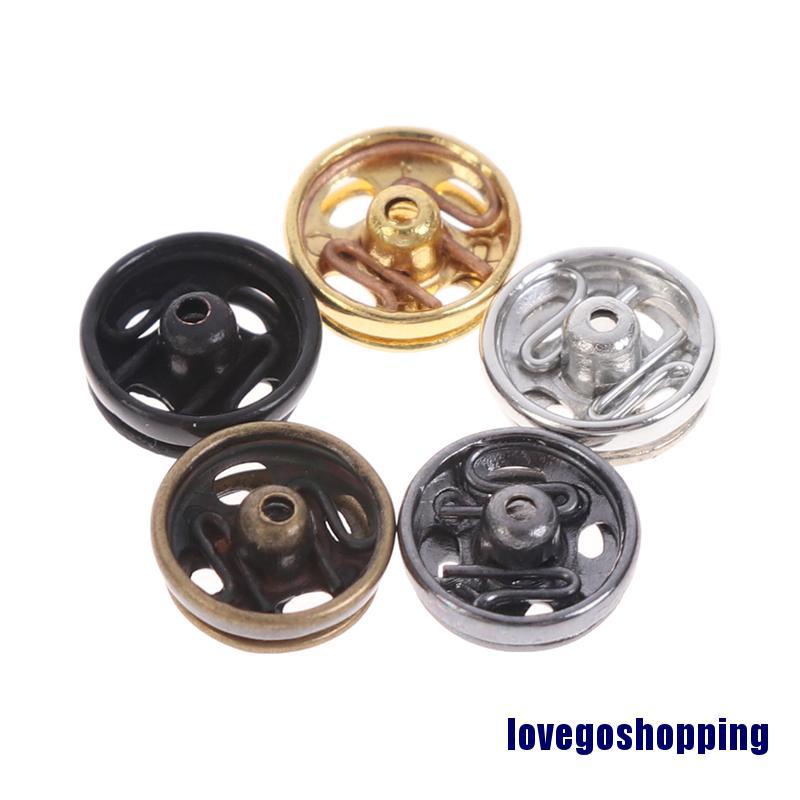 24Pcs Mini Button Buckle for DIY 1/6 Doll Clothes Invisible Snap Sewing Parts