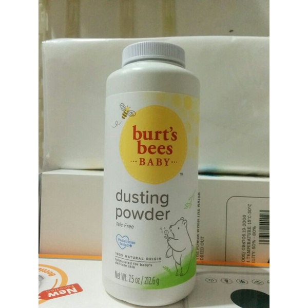 [Date 01/2024] Phấn rôm Burt's Bee Baby Dusting Powder 210g