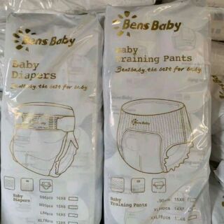 Bỉm tã quần Bens baby L90/XL84/XXL78