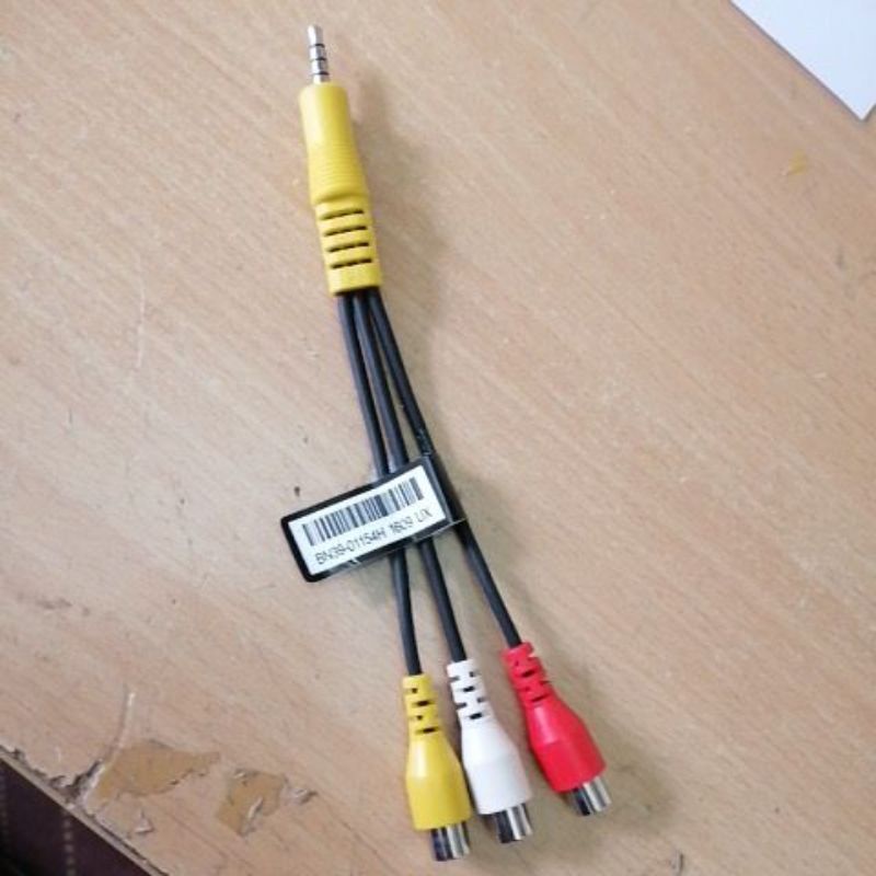 Dây cáp chuyển AV Audio Video  đầu Jack 3.5 đực ra 3 đầu RCA cái hoa sen