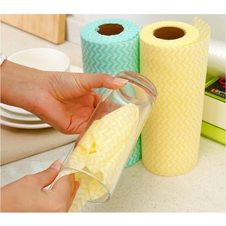 Giấy Vải Không Dệt 50 Tờ 1 Cuộn