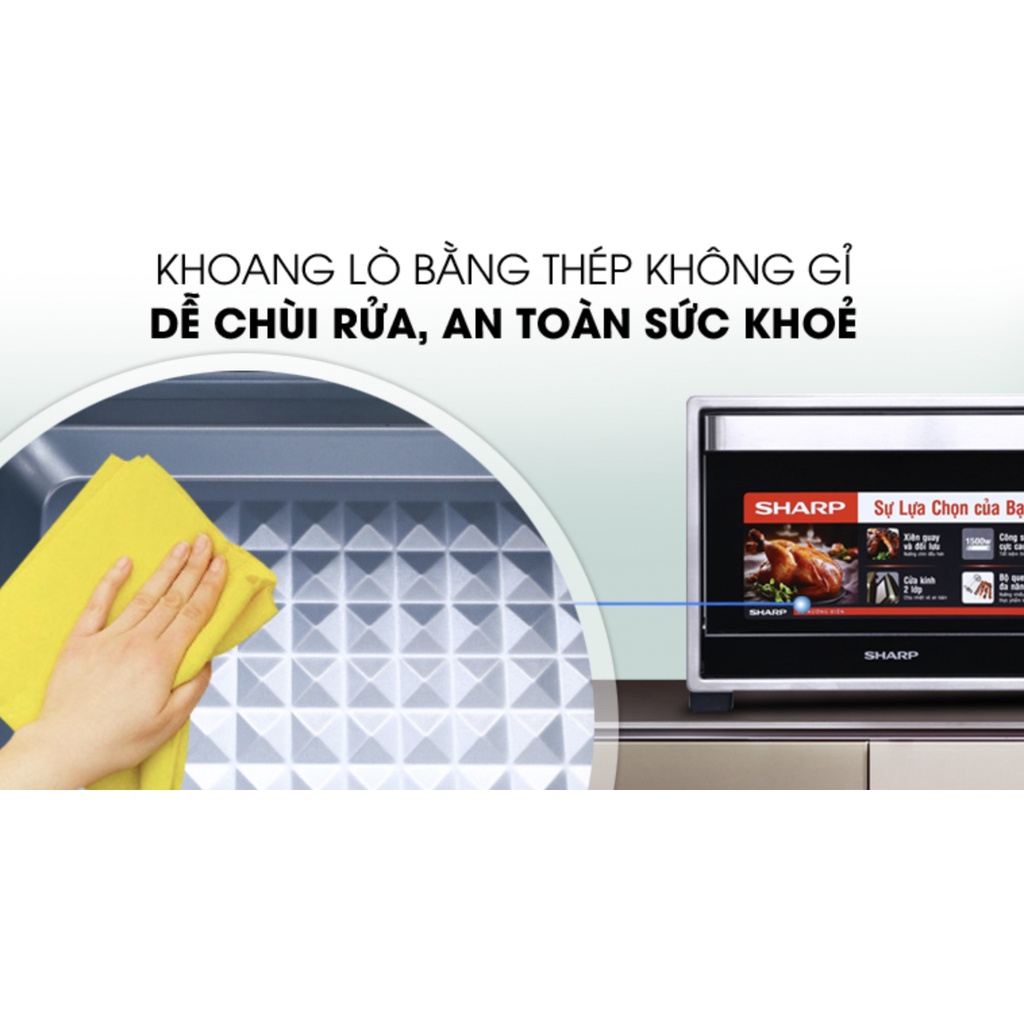 Lò nướng Sharp EO-A323RCSV-ST 32 lít