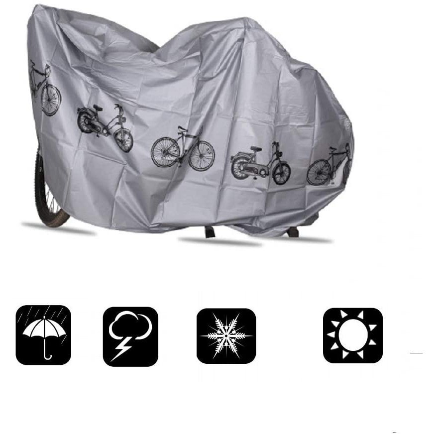 Bạt phủ xe đạp xe máy KIOTOOL che nắng, mưa, bụi và chống xước rất tốt cho xe CHCK