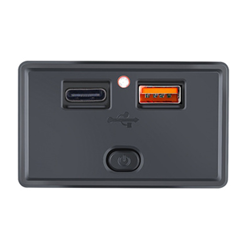 Bộ Chuyển Đổi Ổ Cắm USB Kép Kèm Vỏ Bọc Chống Nước Chống Bụi Cho Xe Hơi Xe Máy 12 / 24V