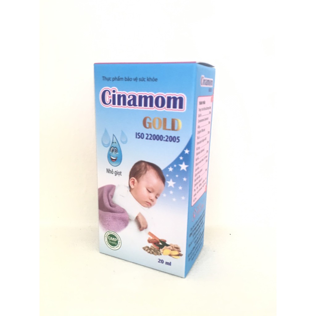 [CHÍNH HÃNG] Có quà - Cinamom Gold - Thảo dược cho trẻ nôn trớ