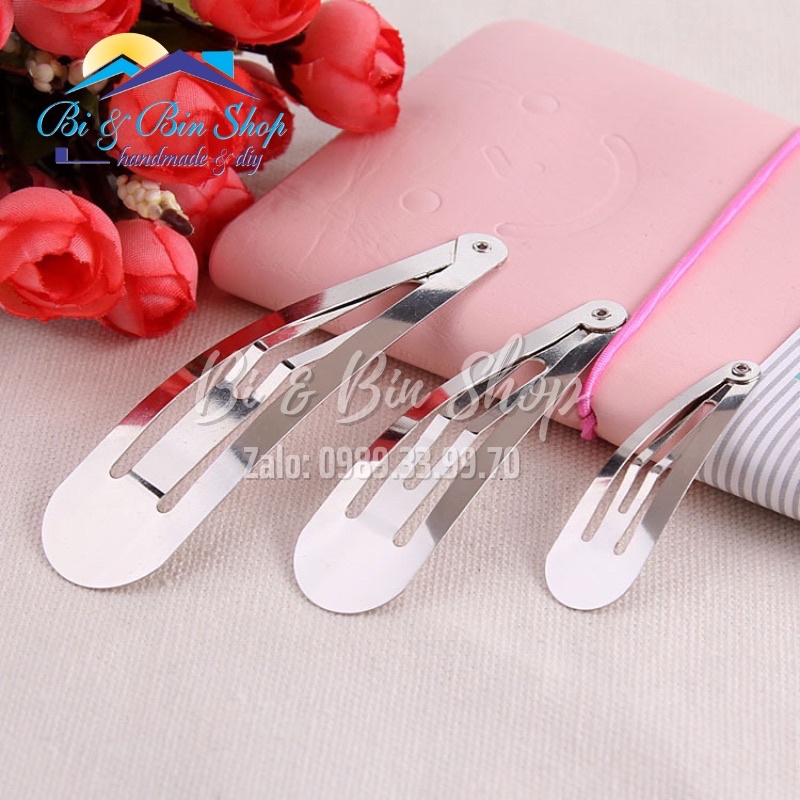 Gói 10-20 Cái Kẹp Bẻ Hình Giọt Nước Làm Kẹp Tóc, Phụ Kiện Tóc