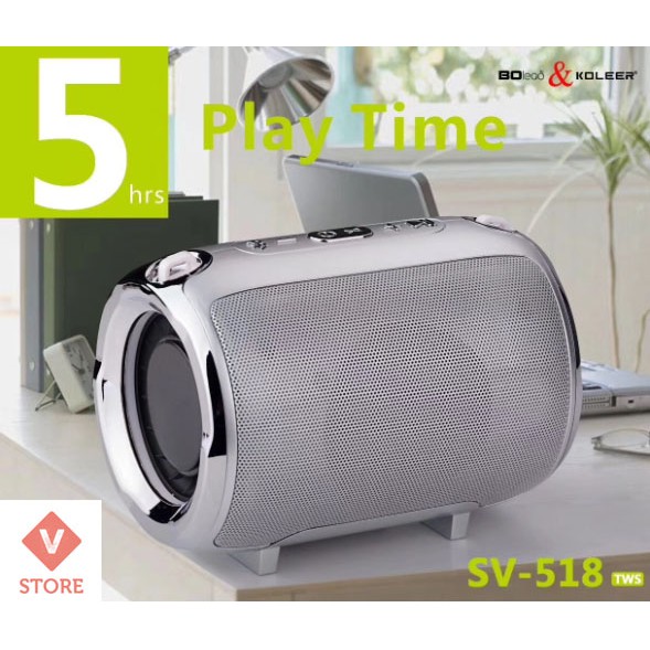 Loa nghe nhạc bluetooth siêu trầm SV518