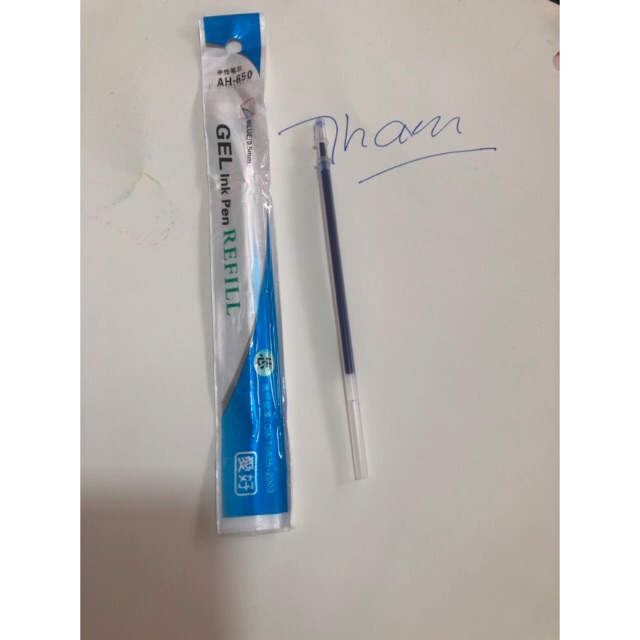 Ruột bút gel xanh,  tím