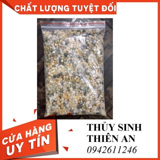 SỎI TRẢI NỀN 3 MÀU (2kg)/ TRẢI NÊN BỂ CÁ, THỦY SINH
