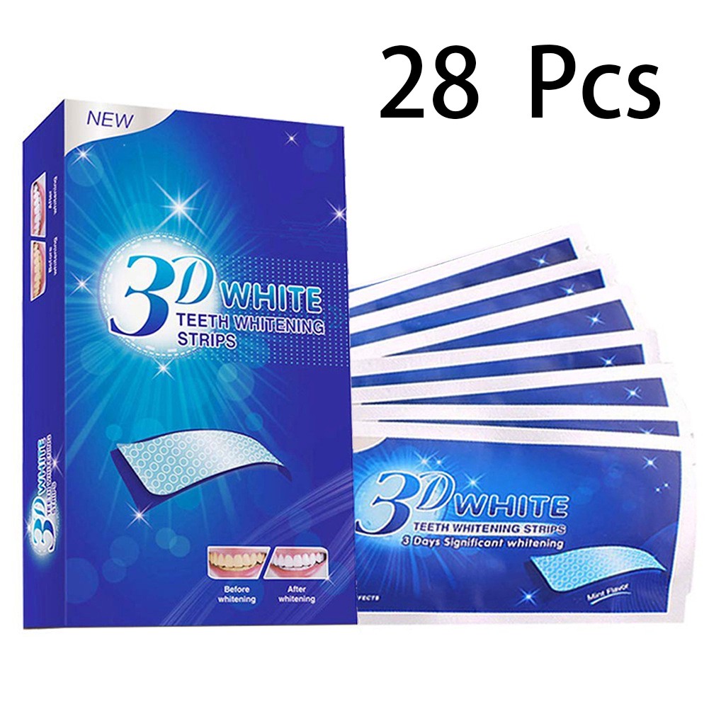 Set 28 Miếng Dán Trắng Răng 3D Làm Đẹp Răng Nhanh Chóng