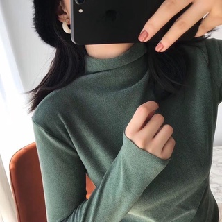 ÁO THUN NỮ GIỮ NHIỆT CỔ 3 PHÂN SIÊU