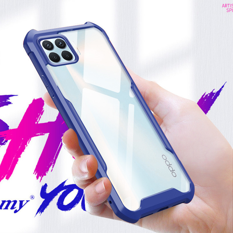 Ốp Điện Thoại Silicone Trong Suốt Thời Trang Cho OPPO A54 4G A74 5G A15s A15 A93 A73 A53 Reno5 F Reno4 Pro Reno 5 4