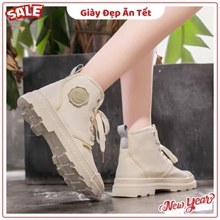Bốt vải dây buộc đế răng cưa PaLa
