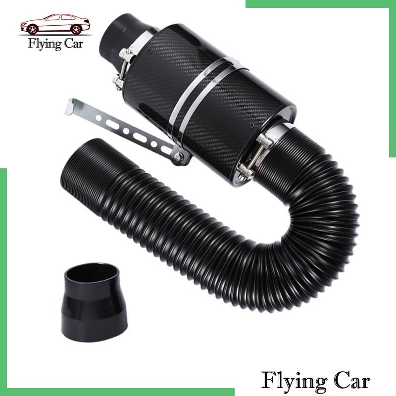 [giá giới hạn] Car Cold air intake Filter Induction Kit Pipe Hose System Set Universal